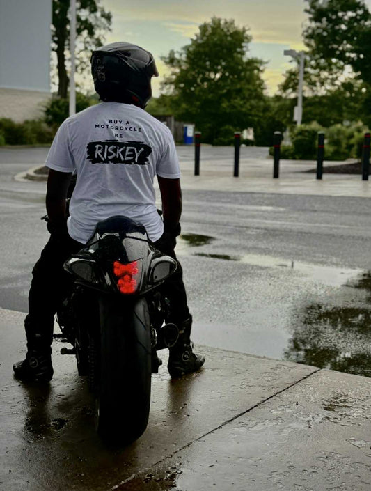 Buy A Motorcycle White Tee